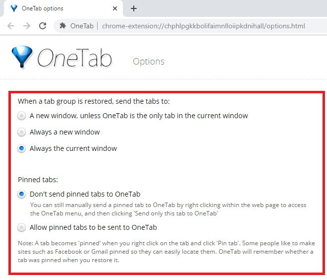 صورة لـ كيفية استخدام إضافة OneTab على نحو فعَّال | 6-min-DzTechs