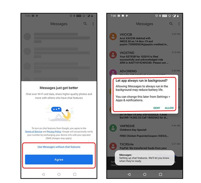 صورة لـ كيفية الحصول على خدمة Google RCS Chat على أي نظام Android | 7-min-DzTechs