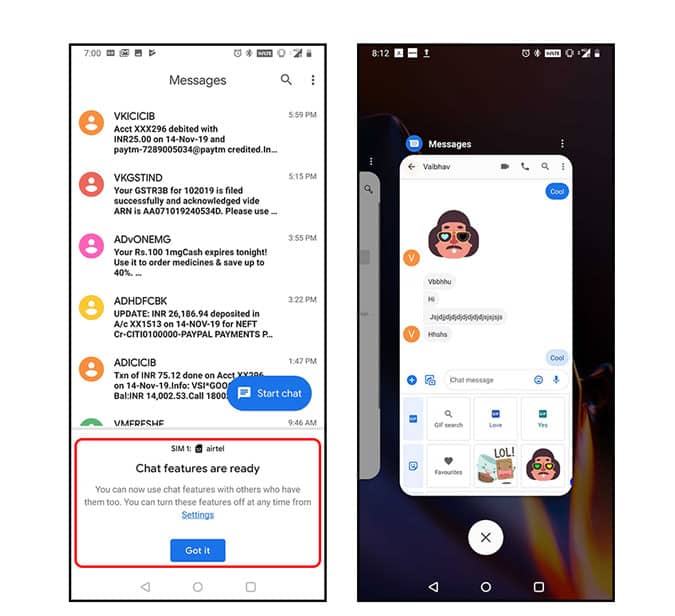 صورة لـ كيفية الحصول على خدمة Google RCS Chat على أي نظام Android | 8-min-DzTechs