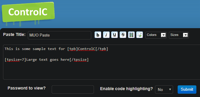 صورة لـ أفضل بدائل Pastebin لمشاركة التعليمات البرمجية والنصوص | Control-C-Pastebin-min-DzTechs