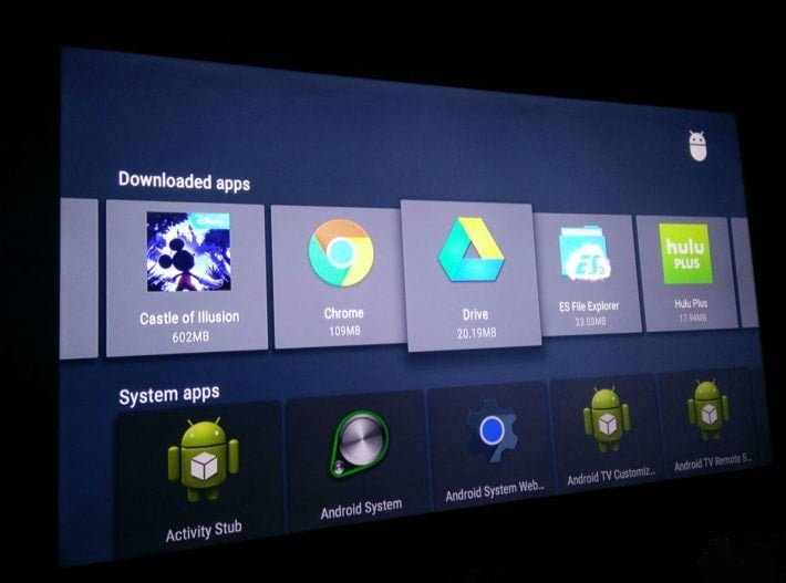 صورة لـ كيفية التحميل الجانبي للتطبيقات على Android TV مثل Mi Box أو Nvidia Shield TV | Drive-Android-TV-AH-710x527-min-DzTechs