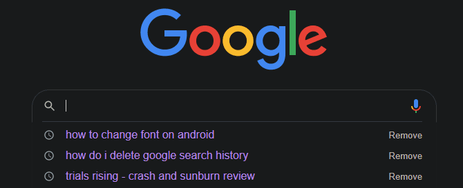 صورة لـ كيف يمكنني حذف عمليات البحث السابقة على Google من السجل؟ | Google-Remove-Searches-Homepage-min-DzTechs