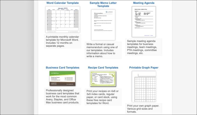 صورة لـ أهم المواقع لتحميل قوالب Microsoft Word بشكل مجاني | Vertex42-WordTemplates-min-DzTechs