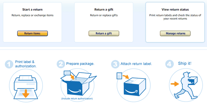 صورة لـ كيفية إرجاع منتج إلى Amazon واسترداد أموالك بسرعة | amazon-returns-670x345-min-DzTechs