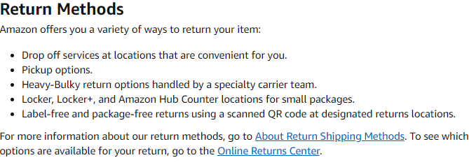 صورة لـ كيفية إرجاع منتج إلى Amazon واسترداد أموالك بسرعة | amazon-returns-options-min-DzTechs