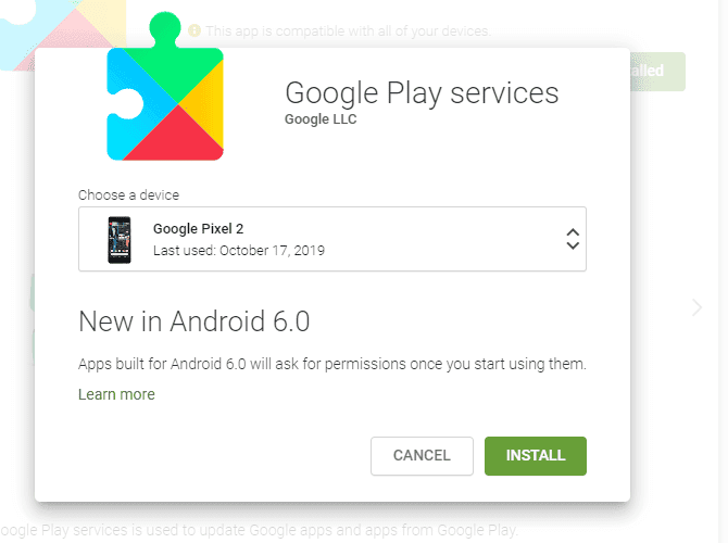 صورة لـ كيفية تحديث خدمات Google Play على Android | android-google-play-services-update-web-browser-min-DzTechs