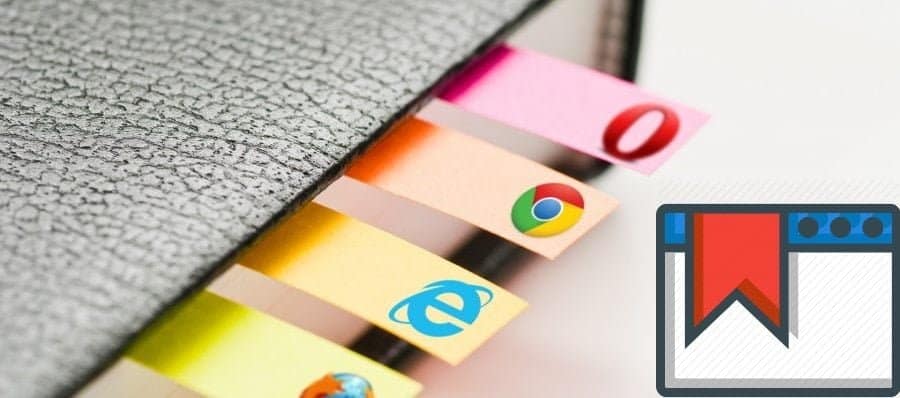 صورة لـ تطبيقات أفضل من الإشارات المرجعية للمتصفح لإدارة علامات التبويب وحفظ الروابط للقراءة لاحقًا | browser-bookmarks-900x400-min-DzTechs