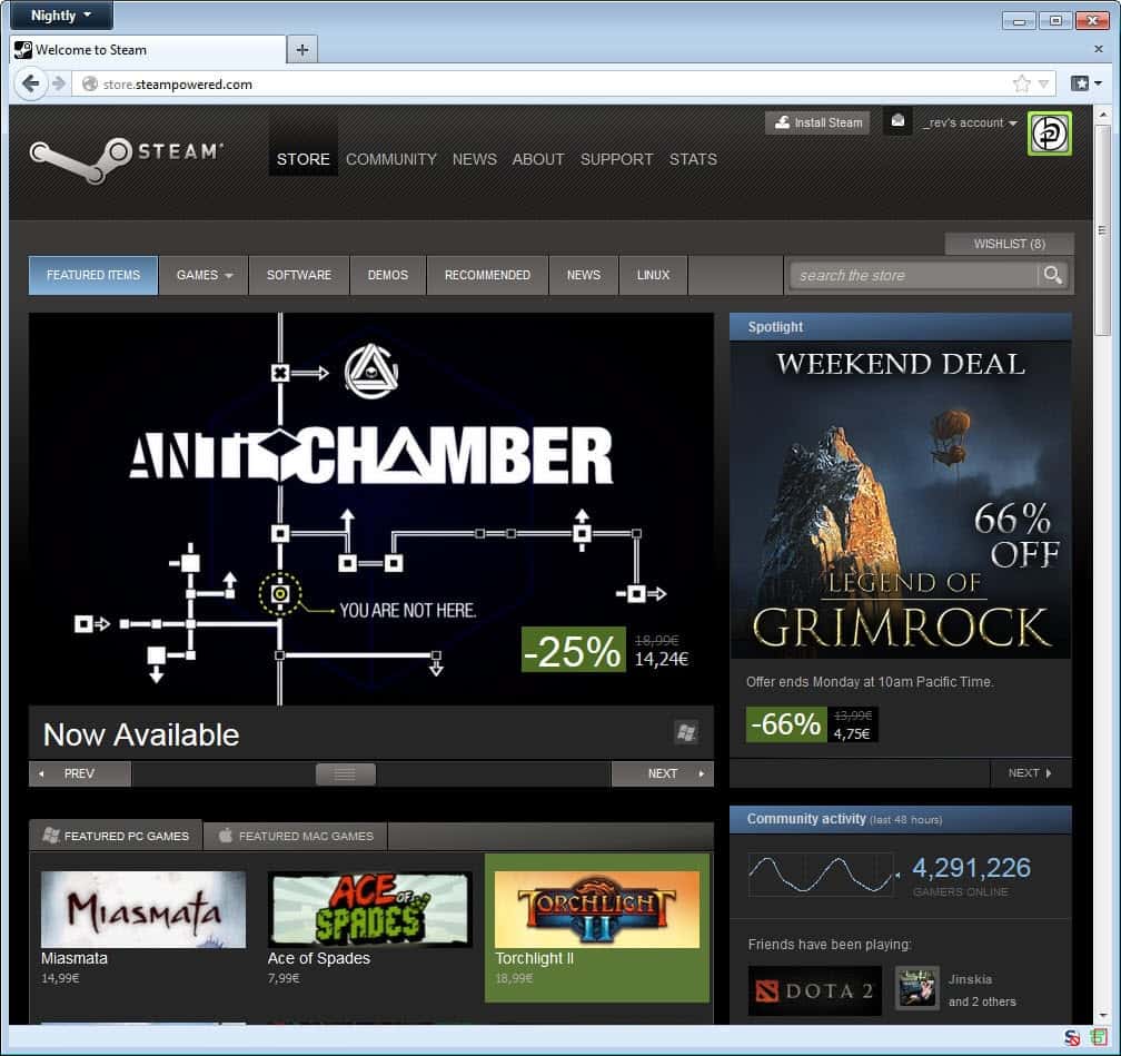 صورة لـ أفضل إضافات Google Chrome التي ستجدها لتخصيص تجربتك على هذا المتصفح | enhanced-steam-min-DzTechs