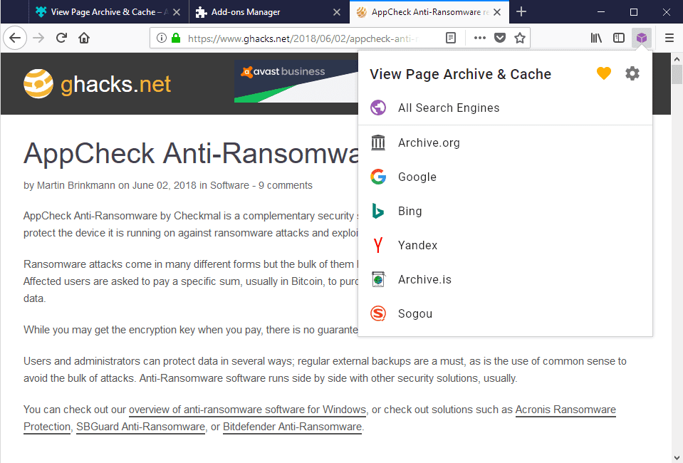 صورة لـ أفضل إضافات Google Chrome التي ستجدها لتخصيص تجربتك على هذا المتصفح | firefox-page-archive-cache-min-DzTechs