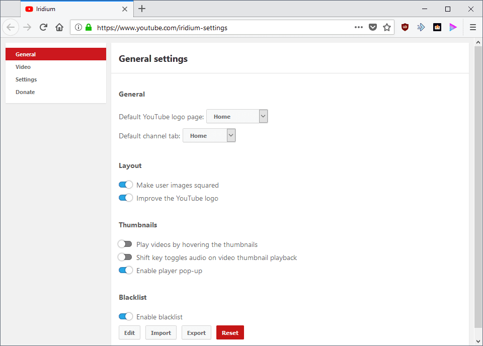 صورة لـ أفضل إضافات Google Chrome التي ستجدها لتخصيص تجربتك على هذا المتصفح | iridium-youtube-min-DzTechs