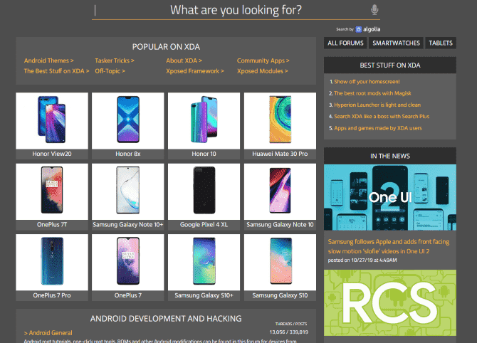 صورة لـ أفضل منتديات Android لطلب المساعدة والمناقشة | muo-android-forums-xda-min-DzTechs