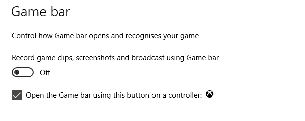 صورة لـ Xbox Game Bar لا يعمل؟ جرب هذه النصائح لاستكشاف الأخطاء وإصلاحها على Windows 10 | muo-windows-xbox-game-bar-disable-min-DzTechs
