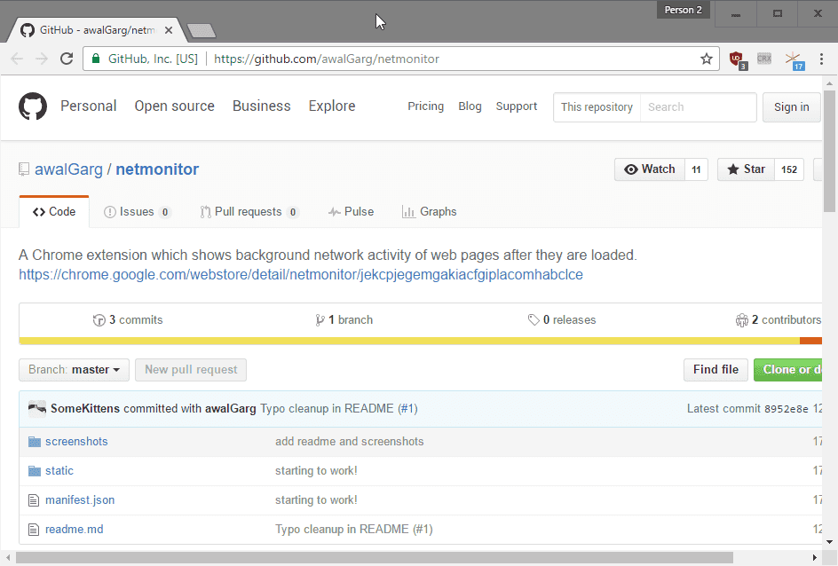 صورة لـ أفضل إضافات Google Chrome التي ستجدها لتخصيص تجربتك على هذا المتصفح | netmonitor-chrome-min-DzTechs