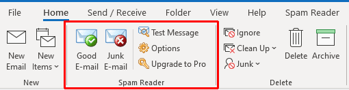 صورة لـ تطبيقات مكافحة البريد العشوائي لـ Microsoft Outlook التي ترفع من حمايتك | outlook-spam-filter-spam-reader-min-DzTechs