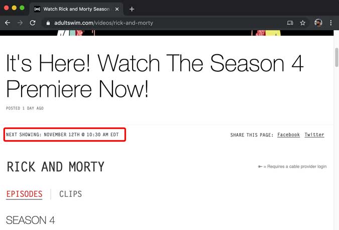 صورة لـ كيفية مشاهدة Rick and Morty الموسم 4 خارج الولايات المتحدة؟ | pren-min-DzTechs
