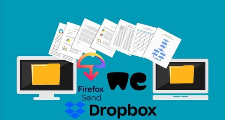 صورة لـ مقارنة بين DropBox Transfer و WeTransfer وبين Firefox Send: الخيار الأفضل لمشاركة الملفات | secure-file-transfer-750x400-min-DzTechs