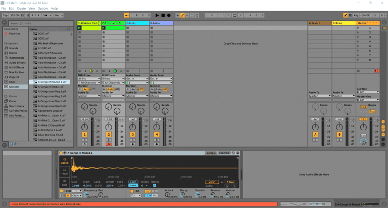 صورة لـ مقارنة بين FL Studio و Ableton – أيهما أفضل محطة عمل للصوت الرقمي | session-view-768x411-min-DzTechs