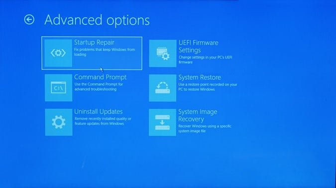 صورة لـ طرق لإصلاح مشكل عدم تمهيد Windows 10 على Linux | startup-repair-windows-min-DzTechs