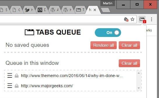صورة لـ أفضل إضافات Google Chrome التي ستجدها لتخصيص تجربتك على هذا المتصفح | tabs-limiter-with-queue-min-DzTechs