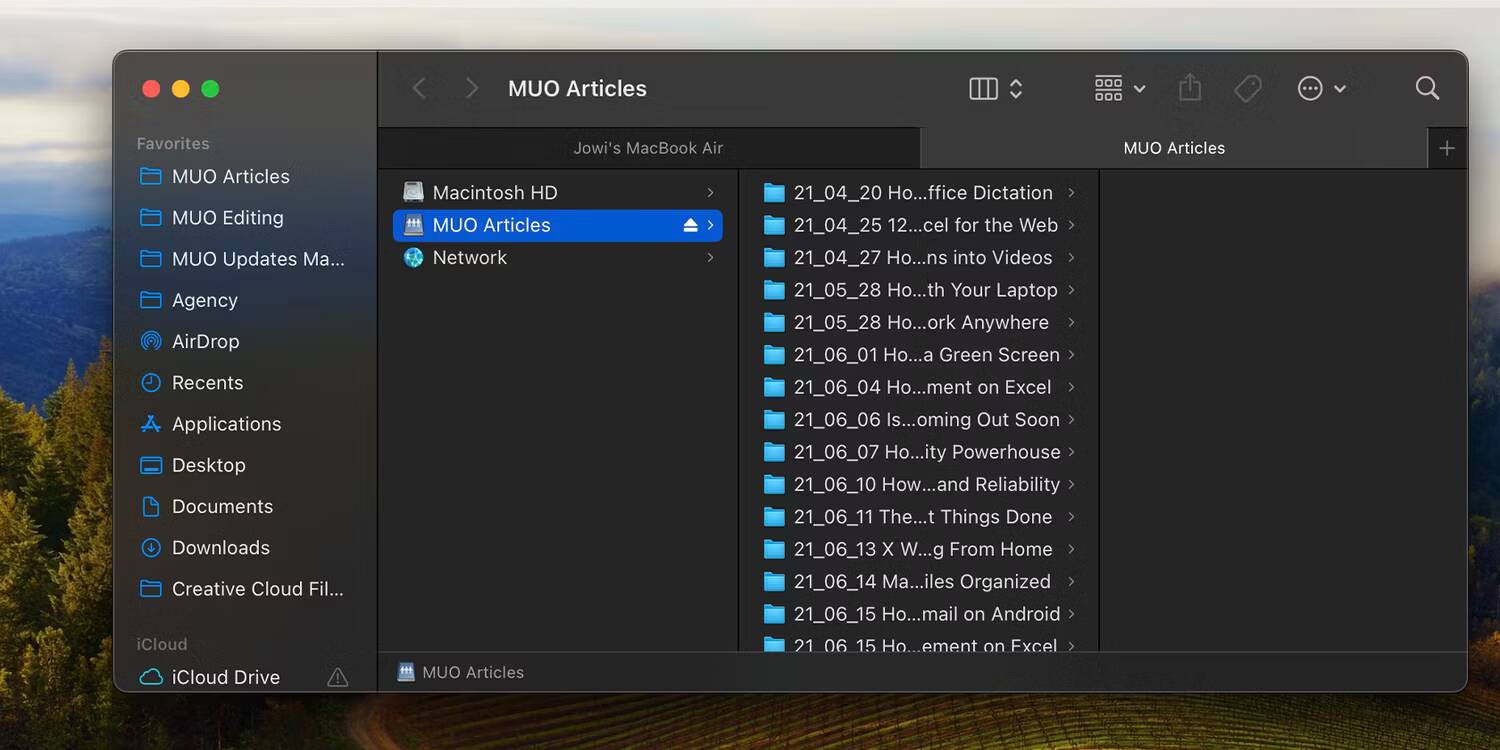 صورة لـ كيفية مشاركة الملفات بسهولة بين Mac و Windows | windows-files-on-macos-connected-via-network