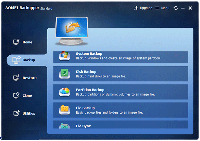 صورة لـ برنامج AOMEI Backupper Standard أفضل برامج النسخ الاحتياطي للنظام واستعادته | AOMEI-Backupper-Backup255B11255D-DzTechs