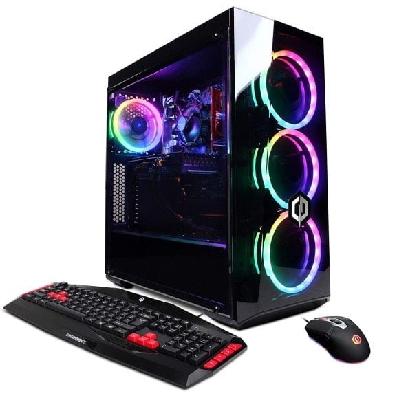 صورة لـ أفضل أجهزة الكمبيوتر للألعاب لتشغيل Fortnite (الرخيصة والمُميزة الأداء) | CYBERPOWERPC-min-DzTechs