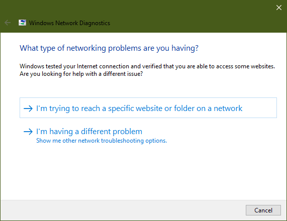 صورة لـ هل لديك مشاكل في الإتصال بالشبكة؟ إليك بعض الحيل التشخيصية والإصلاحات البسيطة | Windows_Network_Troubleshooter-kyiSmFfs-DzTechs