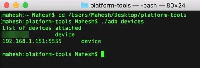 صورة لـ Android لم يتصل بـ Windows من خلال ADB؟ يمكن اصلاح ذلك بخطوات سهلة | adb-devices-min-DzTechs