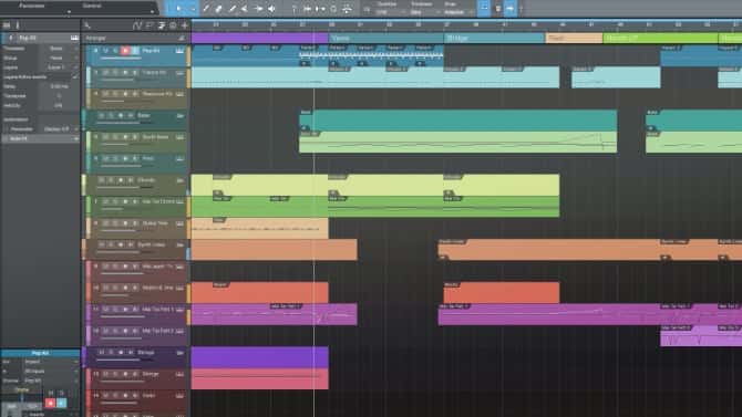 صورة لـ أفضل تطبيقات محطة عمل الصوت الرقمي (DAW) المجانية لـ Windows | best_free_daws_windows_studio_one_prime-ylNgZEfs-DzTechs