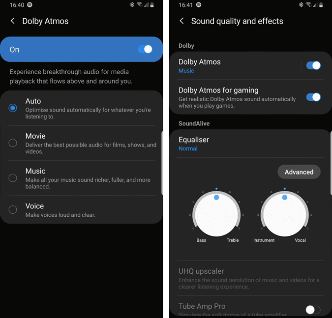 صورة لـ أفضل 10 نصائح وحيل لـ Galaxy Buds لعام 2023 | dolby-atmos-sound-n-samsung-note-9-min-DzTechs