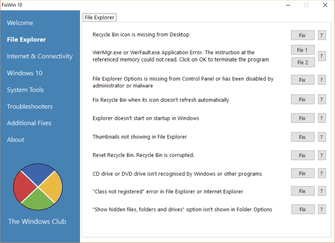 صورة لـ أفضل البرامج المجانية لإصلاح Windows 10 للتخلص من أي مشكلة تواجهك | fix_win_10_file_explorer_settings-pq5AiFfs-DzTechs