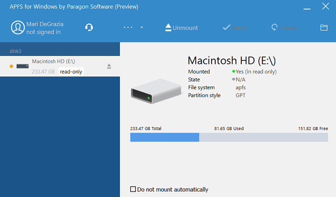 صورة لـ أفضل الطرق لقراءة محركات الأقراص بتنسيق نظام ملفات macOS على Windows | paragon_apfs_670x394-lZb9kFfs-DzTechs