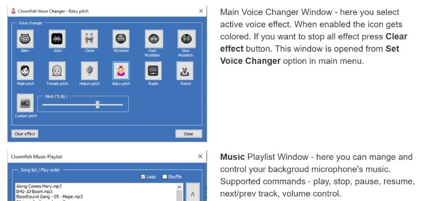 صورة لـ أفضل التطبيقات لتغيير صوتك في Discord وبرامج أخرى (مجانية ومدفوعة) عند اللعب | screenshot-www.clownfish-translator.com-2019.11.21-17_29_16-min-DzTechs