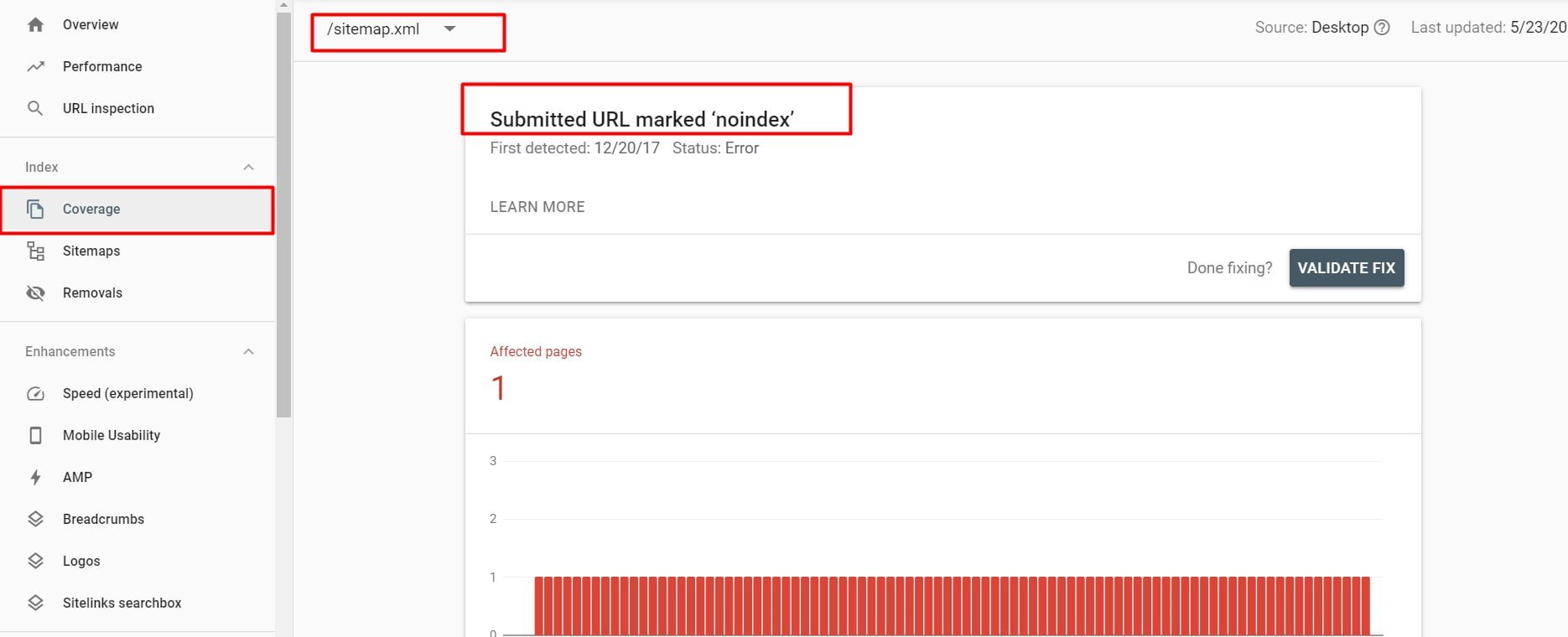 صورة لـ كيفية إنشاء ملف Sitemap بفاعلية لتحسين ترتيب موقعك على الويب | sitemaps-errors2