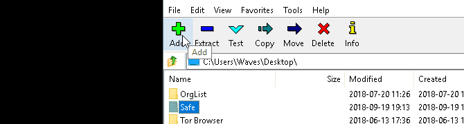 صورة لـ كيفية حماية المجلدات الخاصة بكلمة مرور في Windows | 7_zip_add-LtyvAHfs-DzTechs