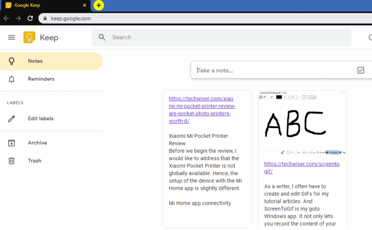 صورة لـ أفضل إضافات Google Chrome للبحث بكفاءة وتوفير الوقت | Google_keep_2_768x474-rqIIFFfs-DzTechs