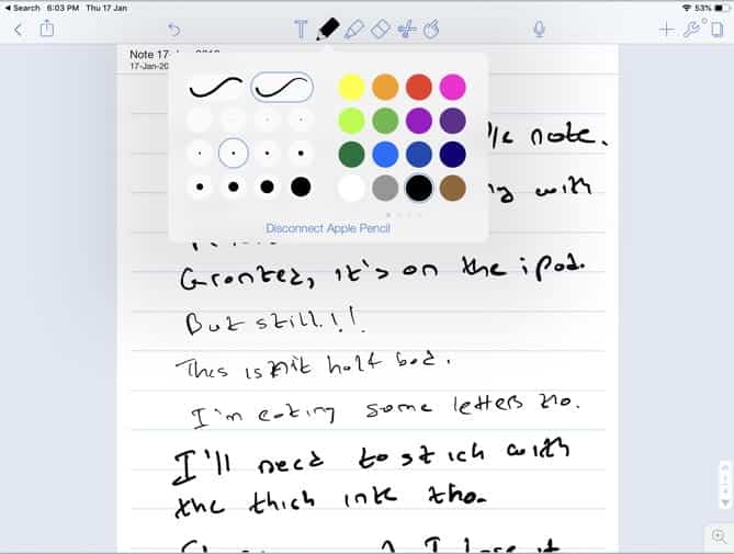 صورة لـ أفضل التطبيقات التي يُمكن إستخدامها مع Apple Pencil | Notability_Apple_Pencil_Notetaking-UbmMSFfs-DzTechs