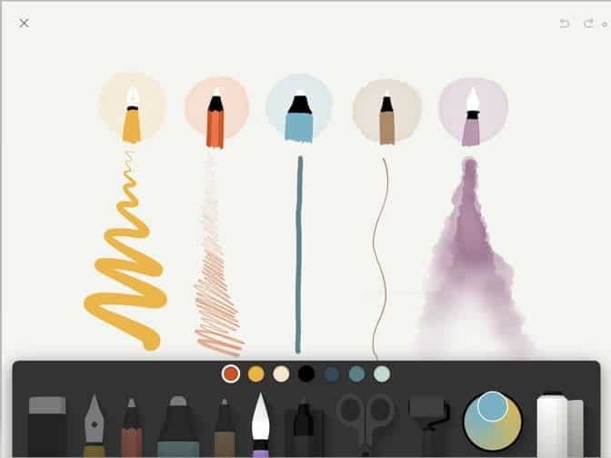 صورة لـ أفضل التطبيقات التي يُمكن إستخدامها مع Apple Pencil | Paper_by_WeTransfer_Apple_Pencil_Doodling-6yJMSFfs-DzTechs