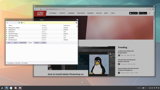 صورة لـ هل يجب عليك تثبيت Arch Linux؟ أسباب لإستخدام التوزيعات المُستندة إلى Arch | ReasonsUseArch_Desktop-s5CWWFfs-DzTechs