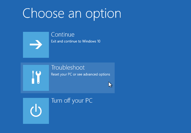 صورة لـ كيفية تشغيل الألعاب والتطبيقات القديمة على نظام Windows 10 | Windows_10_Advanced_Boot_Options_Troubleshoot-tlo01Hfs-DzTechs