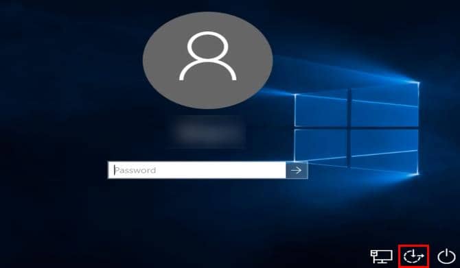 صورة لـ أفضل الطرق لإعادة تعيين كلمة مرور المسؤول المنسية على Windows | Windows_10_Login_Ease_of_Access_Shortcut-3lThJHfs-DzTechs