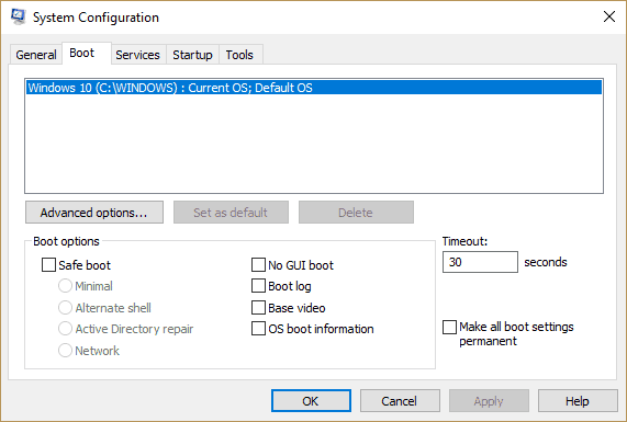 صورة لـ كيفية حذف خيارات قائمة التمهيد القديمة على Windows 10 | Windows_10_msconfig-qIvmDHfs-DzTechs