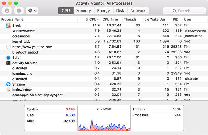 صورة لـ كيفية إصلاح خطأ الاستخدام العالي لوحدة المعالجة المركزية من kernel_task | activity_normal-o7frSHfs-DzTechs
