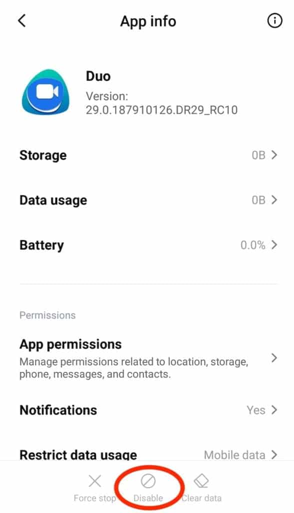 صورة لـ كيفية إخفاء التطبيقات على نظام Android بفاعليَّة: طرق سرية | app-info-588x1024-min