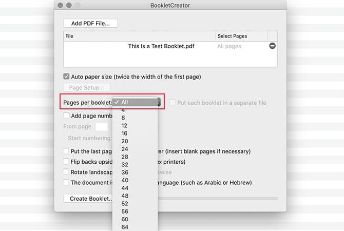 صورة لـ كيفية تحويل ملفات PDF إلى كتيبات قابلة للطباعة باستخدام BookletCreator | booklet_creator_create_printable_booklets_pdf_05_pages_per_booklet-uhd62Hfs-DzTechs