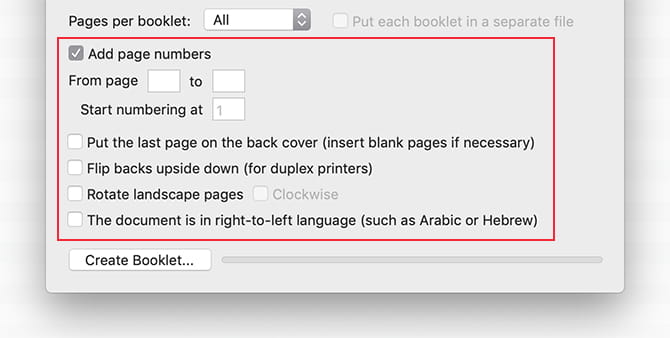 صورة لـ كيفية تحويل ملفات PDF إلى كتيبات قابلة للطباعة باستخدام BookletCreator | booklet_creator_create_printable_booklets_pdf_06_additional_options-eid62Hfs-DzTechs