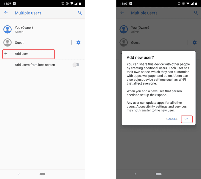 صورة لـ كيفية إخفاء التطبيقات على نظام Android بفاعليَّة: طرق سرية | creating-a-new-user-DzTechs