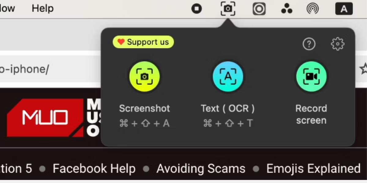 صورة لـ كيفية أخذ لقطات للشاشة على الـ Mac الخاص بك | iscreen-shoter-app-on-mac