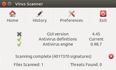 صورة لـ أفضل تطبيقات مكافحة فيروسات المجانية على Linux | linux_antivirus_clam_av_clam_tk-f4bdXFfs-DzTechs