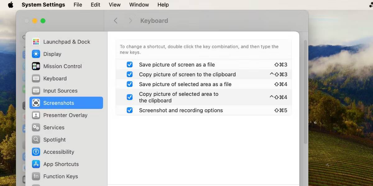 صورة لـ كيفية أخذ لقطات للشاشة على الـ Mac الخاص بك | mac-keyboard-screenshort-shortcuts-settings